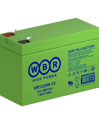 WBR HR1234W F2. Аккумулятор герметичный свинцово-кислотный. WBR в Самаре