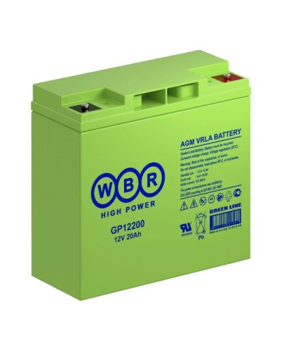 WBR GP12200. Аккумулятор герметичный свинцово-кислотный. WBR в Самаре