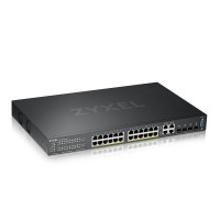 GS2220-28HP-EU0101F. Гибридный L2 коммутатор PoE+. ZYXEL