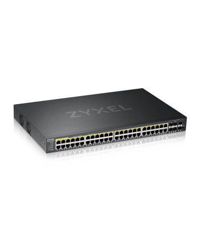 GS2220-50HP-EU0101F. Коммутатор гибридный L2 PoE+ rack 19. ZYXEL в Самаре