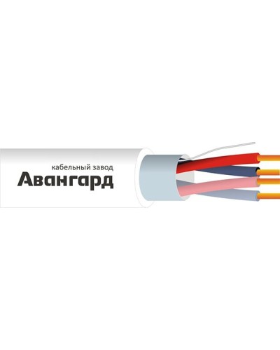 КПСЭнг(А)-FRLSLTx 2х2х1,0 (Авангард). Кабель для систем ОПС и СОУЭ огнестойкий, не поддерживающий горения, экранированный. Авангард в Самаре