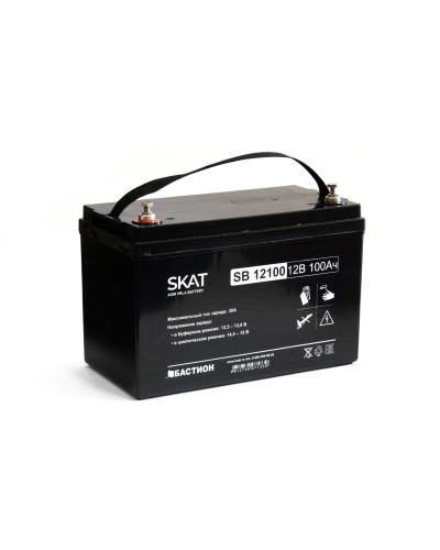 SKAT SB 12100 (2542). Аккумулятор герметичный свинцово-кислотный. Бастион в Самаре