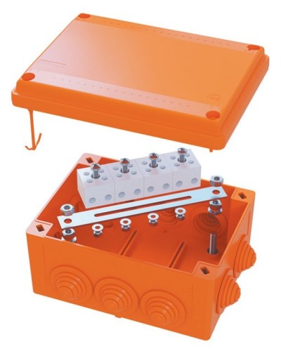 Коробка FS 100х100х50 5P (FSB11510): Коробка ответвительная огнестойкая из термопласта в Самаре