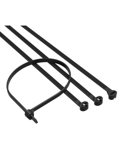 Хомут 4,8x200 P6.6, черный (100шт) (21315SR): Хомут с двойным замком в Самаре