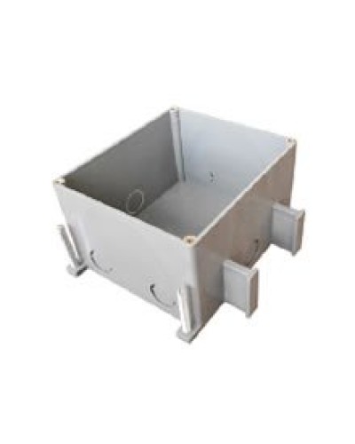 Коробка для люков в пол на 2 поста BOX/2+2ST66 (70125): Коробка для люков в пол на 2 поста 45х45мм + 2 модуля 45х22,5 (70025), пластик в Самаре