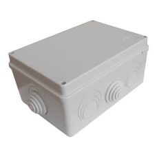 Коробка JBS210 210х150х100, 8 вых., IP55, серая (44016). Коробка монтажная. Экопласт