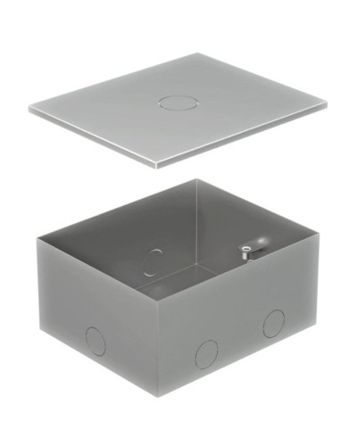 Коробка металлическая с крышкой для заливки в пол BOX/4 (70141): Коробка металлическая с крышкой для заливки в пол 159,6х133,6х75 мм, для люков 70040 в Самаре
