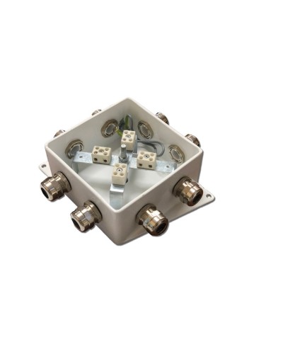 КМ-О (8к)-IP66-120х120, семь вводов: Коробка монтажная огнестойкая в Самаре