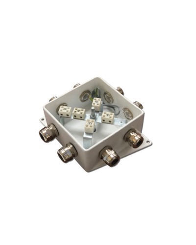 КМ-О (10к)-IP66-120х120, восемь вводов: Коробка монтажная огнестойкая в Самаре