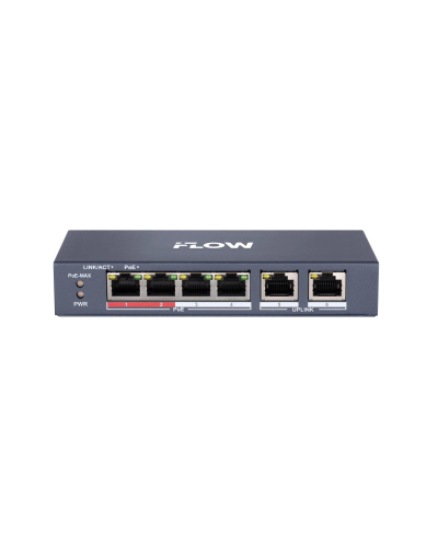 F-SW-EU206POE-V/L. Сетевой PoE коммутатор. i-FLOW в Самаре