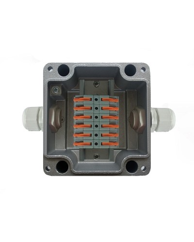 МКС Мороз, 2В, с клеммниками REXANT, IP66/IP68. Коробка коммутационная металлическая. Магнито-Контакт в Самаре