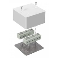 Коробка огнестойкая для к/к 40-0460-FR2.5-12 Е15-Е120 85х85х45. Коробка огнестойкая. Промрукав
