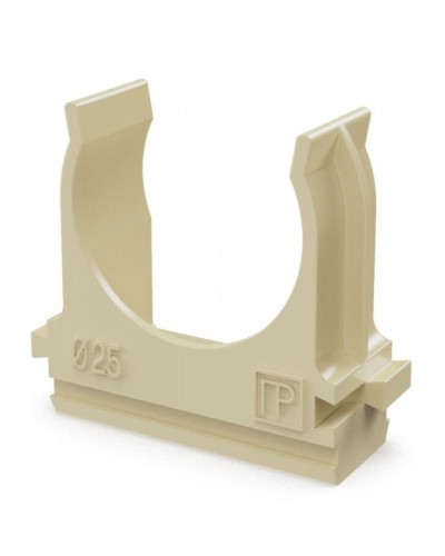 Крепёж-клипса для труб АБС-пластик сосна D25 (100 шт) (PR13.0050). Крепление для труб ПВХ. Промрукав в Самаре