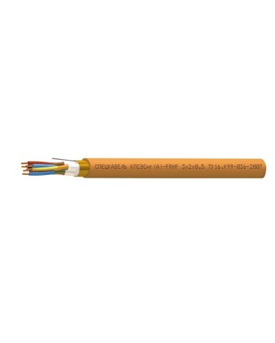 КПСЭСнг(А)-FRHF 1х2х1,0 (Спецкабель). Кабель огнестойкий, с пониженным дымо- и газовыделением. Спецкабель в Самаре