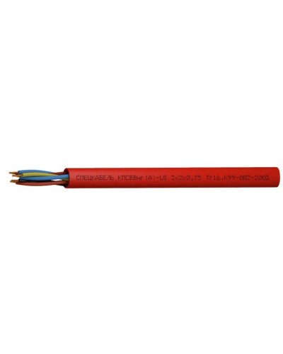 КПСВВнг(А)-LS 3х2х1,5 (Спецкабель). Кабель симметричный для систем сигнализации и управления, групповой прокладки, с пониженным дымо- и газовыделением. Спецкабель в Самаре
